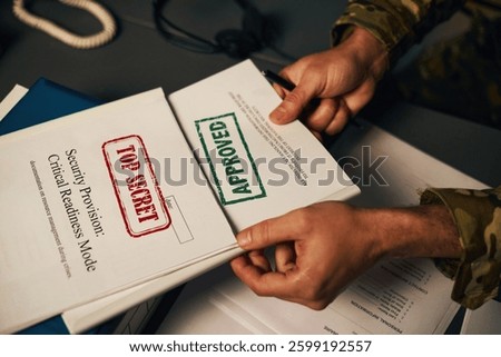 Handling Top Secret And Approved Documents Securely