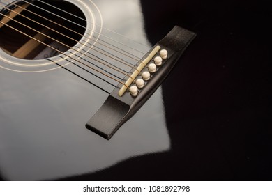 Handmade Acoustic Guitars And Classic Guitar. Design String Instrument From Guitar Maker