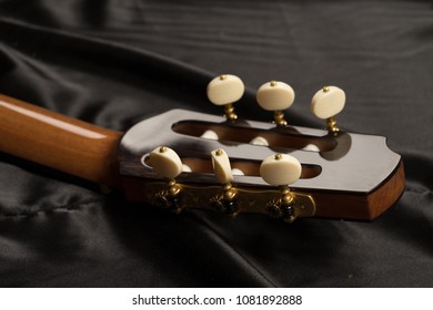 Handmade Acoustic Guitars And Classic Guitar. Design String Instrument From Guitar Maker