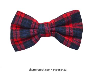 Handmade bow tie isolated on white background - Powered by Shutterstock