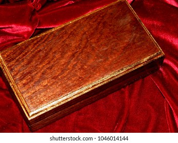 Handmade Casket Of Mahogany