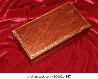 Handmade Casket Of Mahogany