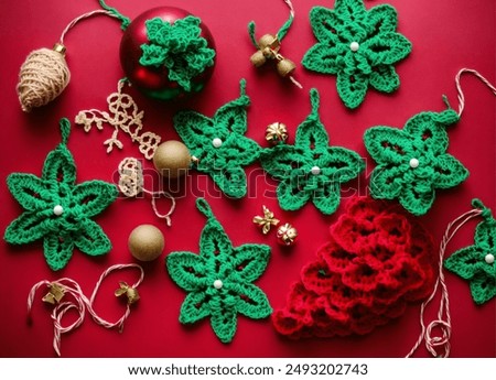 handmade crochet hook wool cross stitch christmas ornament
 landing page wallpaper crochet decoration