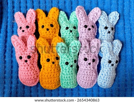Handmade Crochet Peeps for Easter