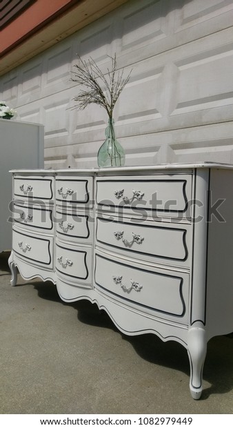 Handmade Custom Built Custom Painted Furniture Stock Photo Edit