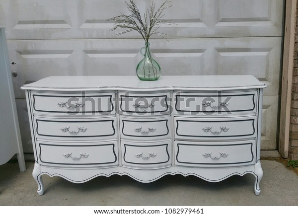 Handmade Custom Built Custom Painted Furniture Stock Photo Edit