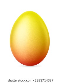 to colored egg and
