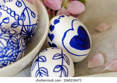 Handmade  easter eggs.I painted Easter eggs myself,
