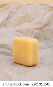 Handmade Hair Conditioner Bar In Pale Yellow