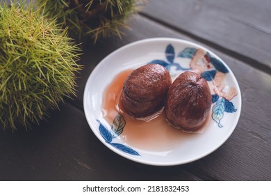 Handmade At Home - Autumn Taste - Chestnuts Simmered In Astringent Skin