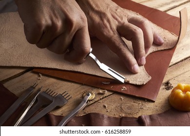Handmade leather 