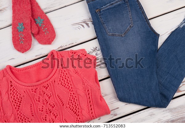 raglan wool gloves