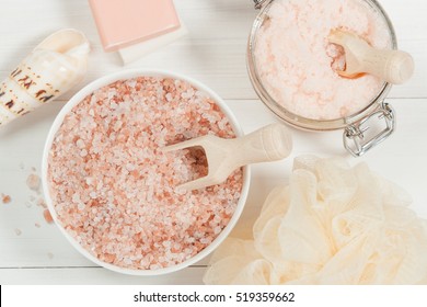 Handmade Sugar Peach Scrub With Argan Oil. Himalayan Salt. Toiletries, Spa Set