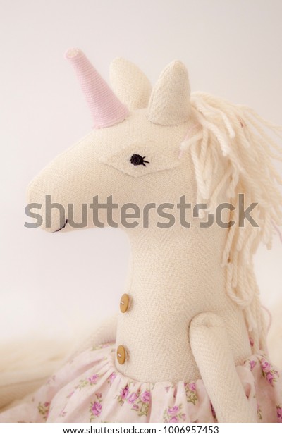 handmade unicorn doll