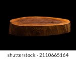 Handmade vinage wooden base for food