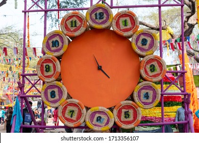 Handmade Watch With Joot For Decoration At Surajkund Craft Fair Ground, Faridabad, India, February 2020