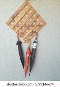 Handmade Wooden Wall Coat Rack