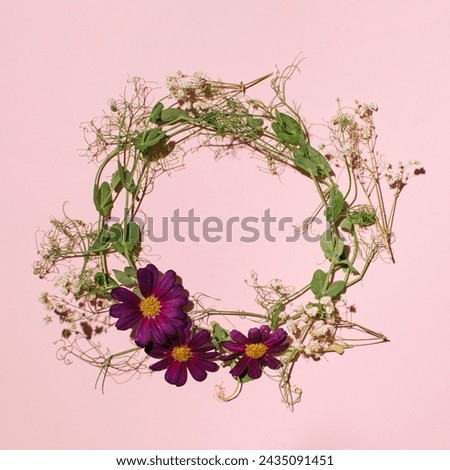 Similar – Wildflowers wreath Style