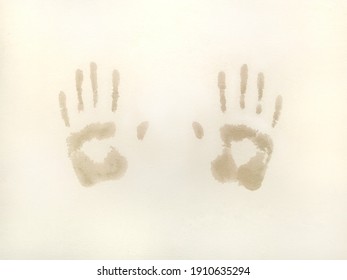 White Handprint Images, Stock Photos &amp; Vectors | Shutterstock