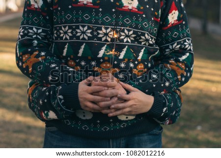 Image, Stock Photo couple christmas Lifestyle