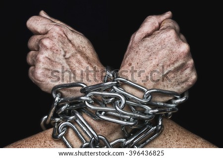 Hands in chains