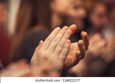Hands clapping, applause - Shutterstock ID 1168222177