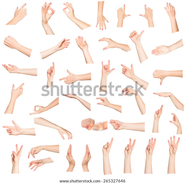 Hands Collage Stock Photo (Edit Now) 265327646