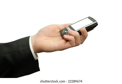 hands with communicator