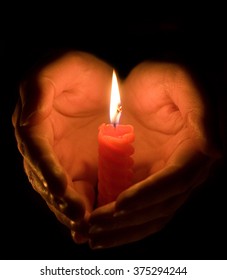 93 Hands around candle cupped Images, Stock Photos & Vectors | Shutterstock