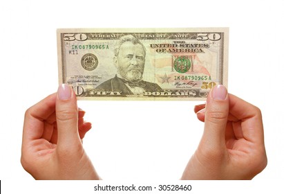 Hands With Dollars