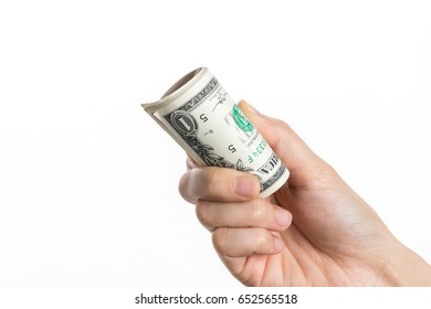 Hands with Dollars