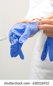 Hands Dressing Safety Gloves For Biological Infectious Agent Protection