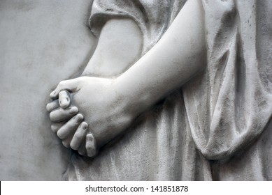 hands folded