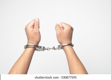 Hands In Handcuffs 