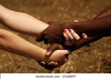 Holding Hands Black White Girls Images Stock Photos Vectors Shutterstock