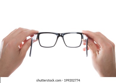 I Got See Through Eye Glasses