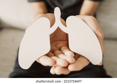 hands holding lung, world tuberculosis day, world no tobacco day, lung cancer,  Pneumonia day, copd, organ donation concept - Powered by Shutterstock