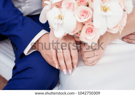 Similar – A bridal bouquet the day of the wedding