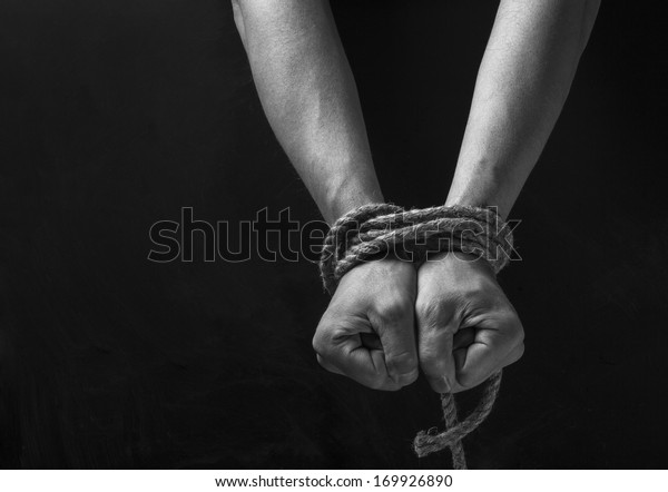 Hands Missing Kidnapped Stock Photo (Edit Now) 169926890