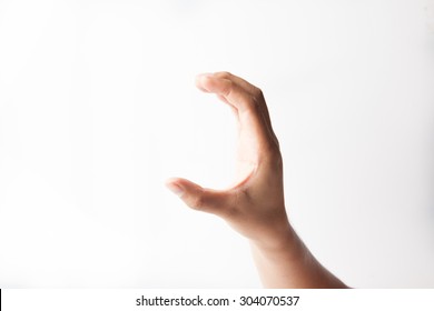 Hands On White Backgrounds, Shape 