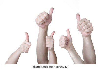 hands are raised up - Shutterstock ID 68702347