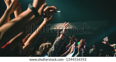 Hands Raised In Worship