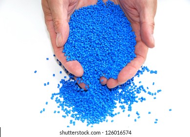 hands testing polymer resin in laboratory - Shutterstock ID 126016574