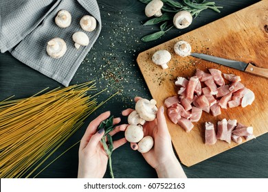 Hands That Cooking Dinner