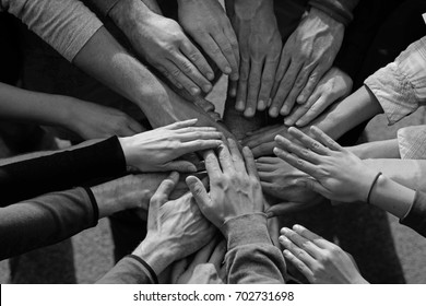 hands together  - Shutterstock ID 702731698