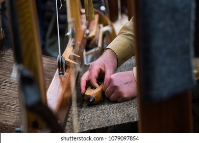 Hands twead mill traditional hand made clothing Irish, Donegal Tweed.
