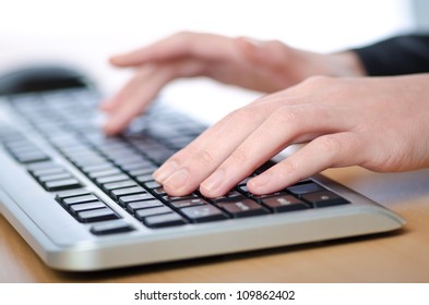 Hands Typing On Keyboard Stock Photo 102264094 | Shutterstock