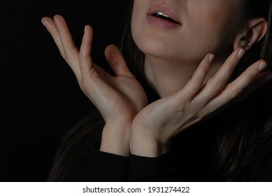 Femme Triste Noir High Res Stock Images Shutterstock