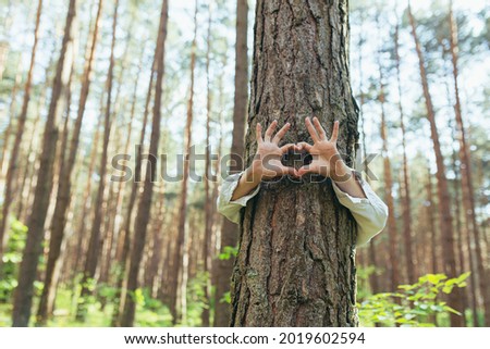 Similar – Image, Stock Photo I love it Forest