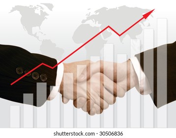 A handshake - Shutterstock ID 30506836